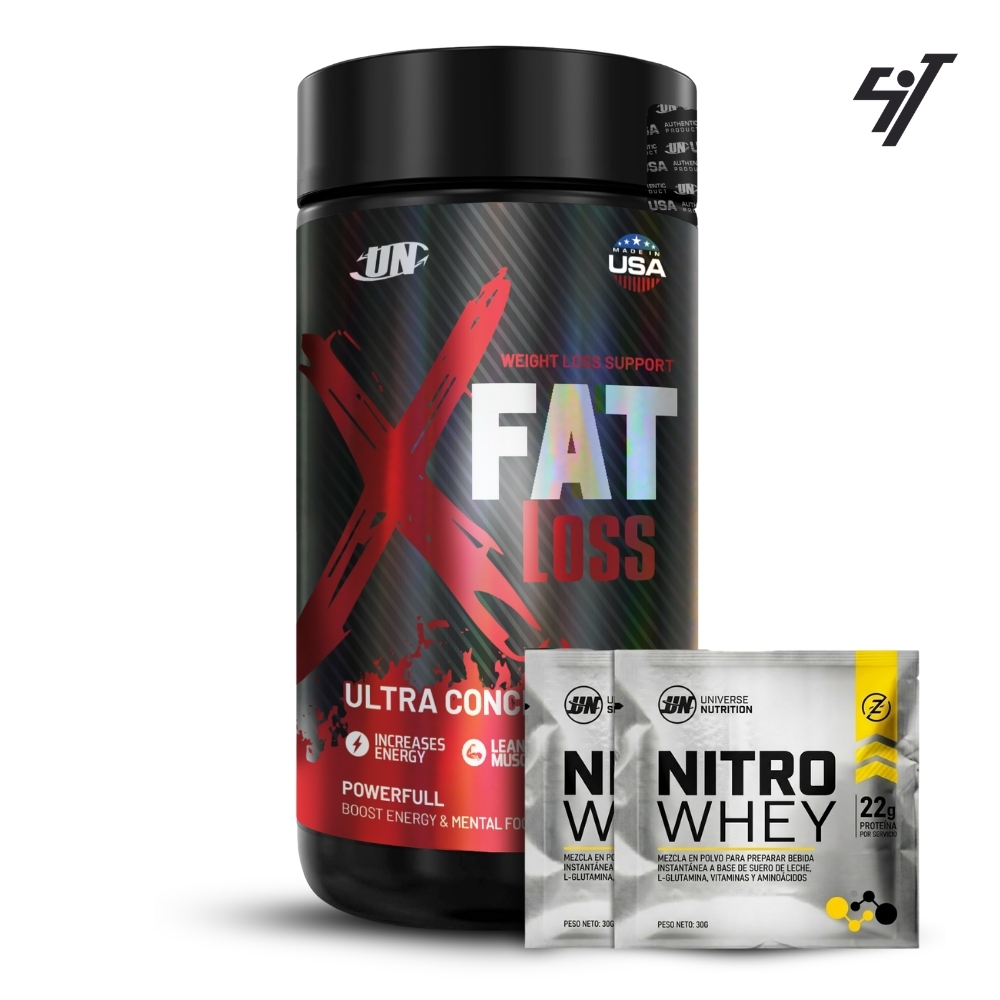 Termogénico Xfat Loss 60 Cápsulas Universe Nutrition - 1