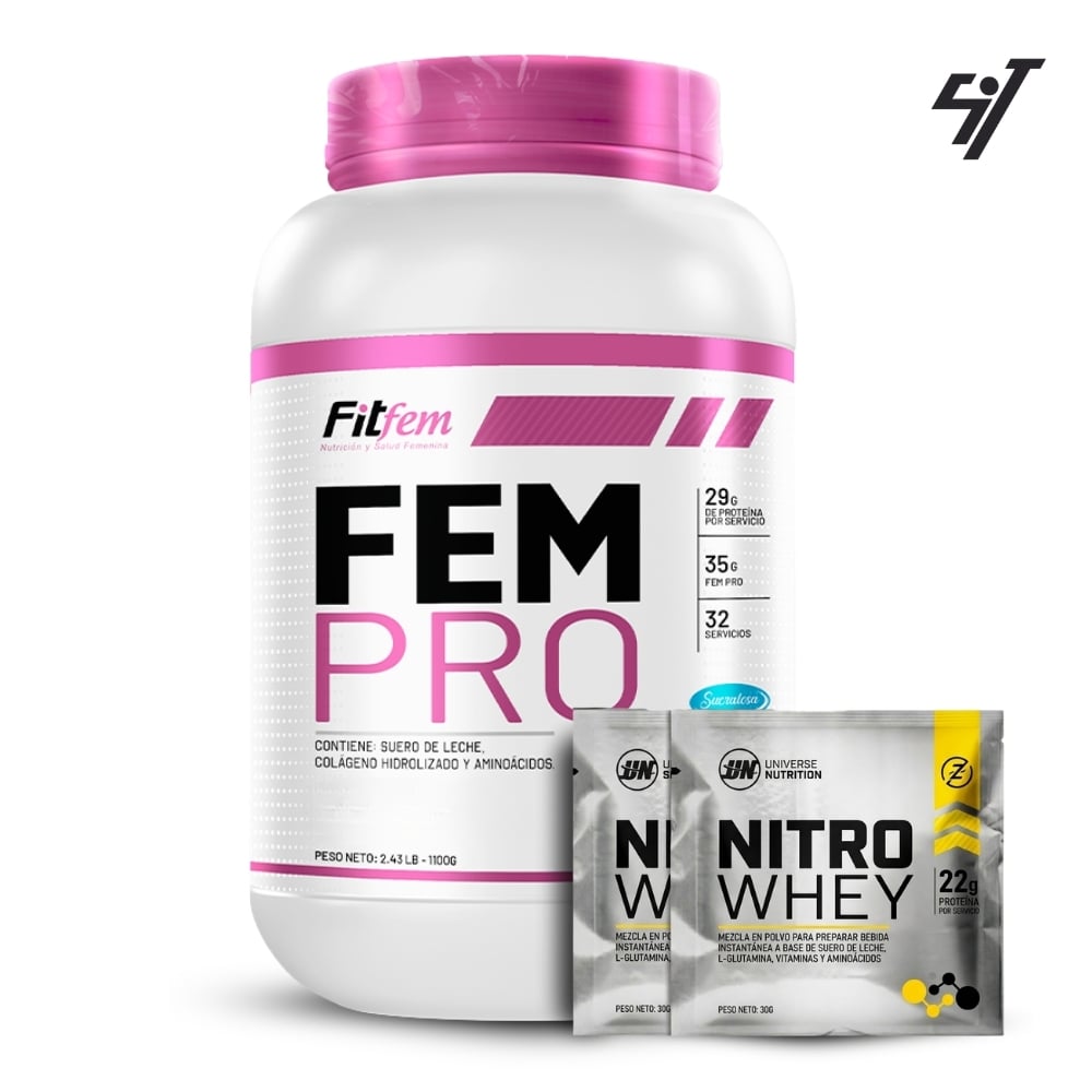 Proteína Fem Pro 1100gr Chocolate - 1