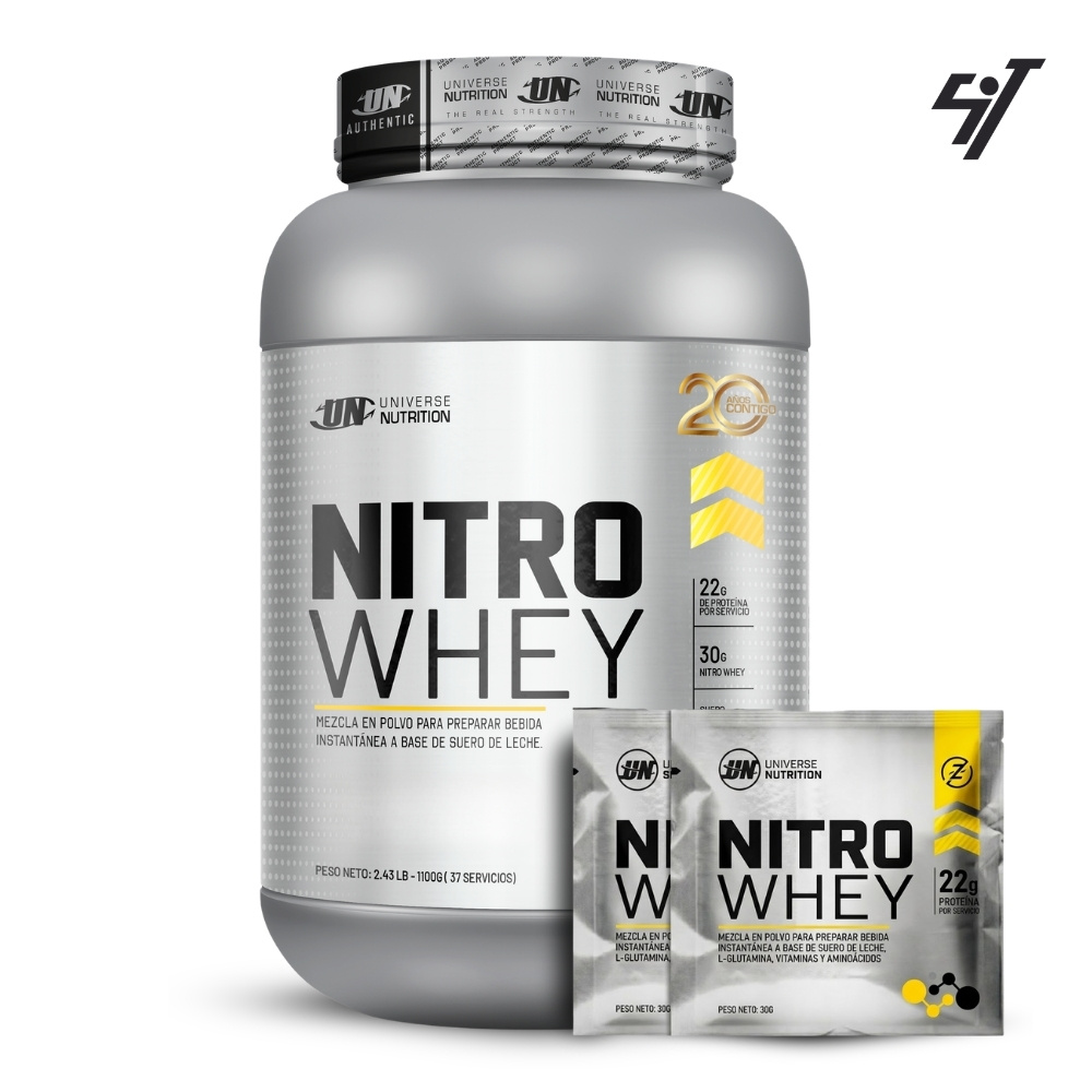 Nitro Whey de 1.1 kg Cookies - 1