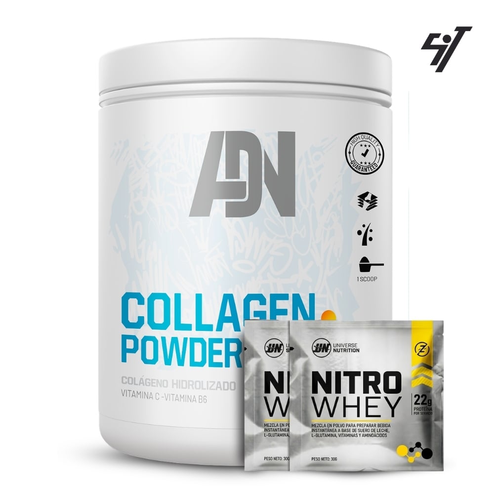 Colageno hidrolizado Collagen Powder 500gr Fruit Punch - 1