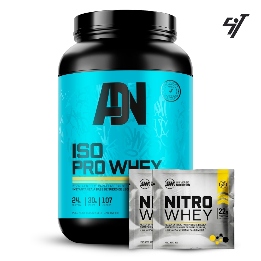Proteína Iso Pro Whey de 1100 Gramos Vainilla - 1