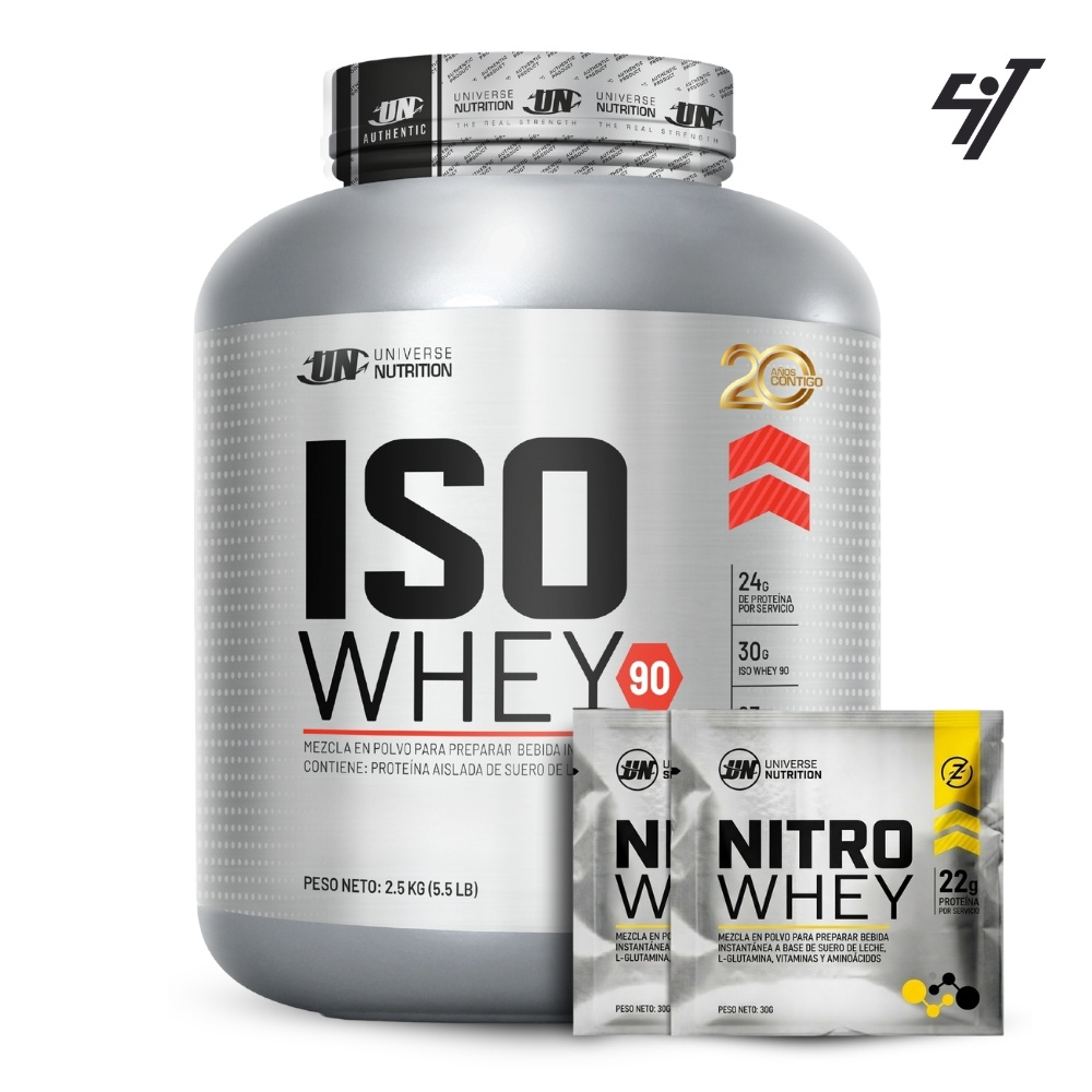 Iso Whey 90 2.5 kg Vainilla - 1