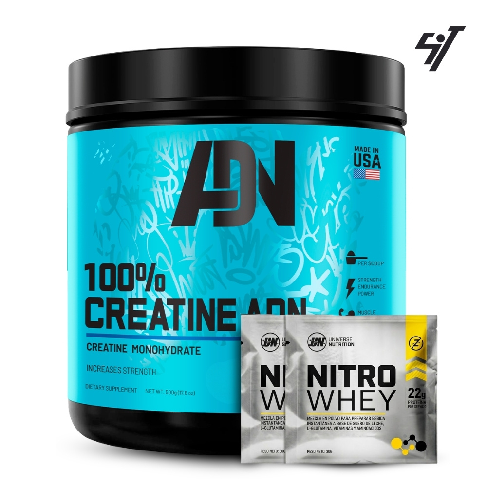 Creatina ADN Nutrition 250gr Americana - 1