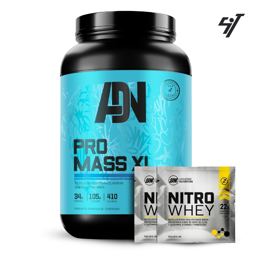 Proteína Pro mass xl 2kg Vainilla - 1