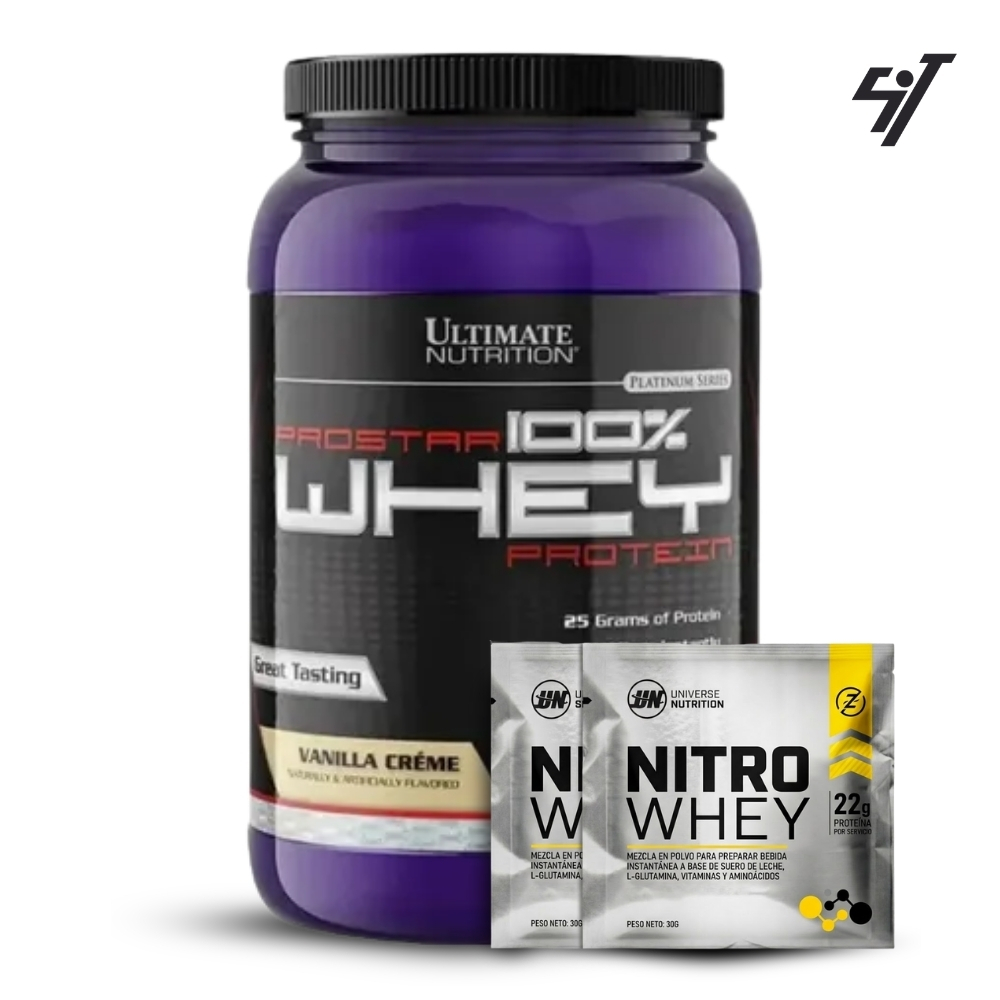Prostar 100% Whey 2lb Vainilla - 1