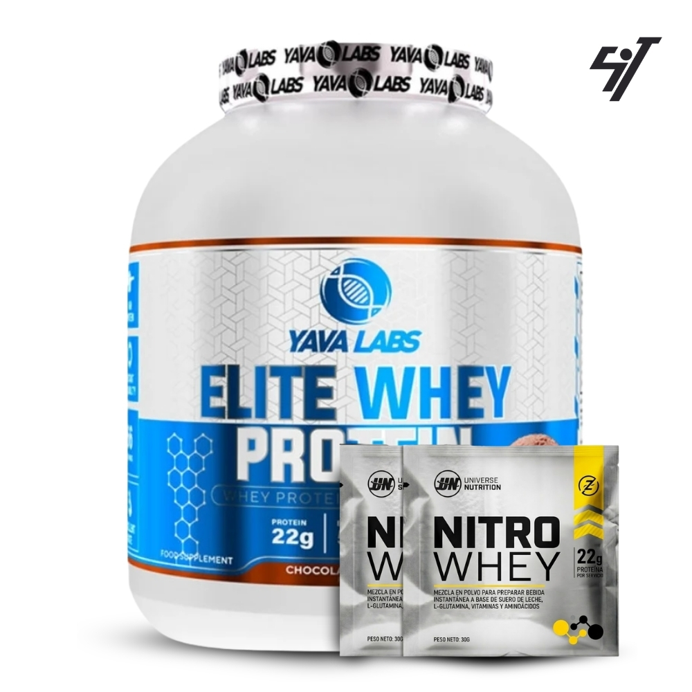 Proteína Yava Labs Elite Whey Protein 2kg Chocolate - 1