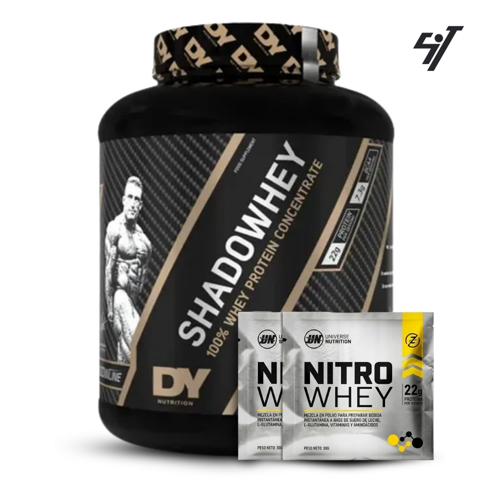 Proteína Dorian Yates Shadow Whey 2kg Vainilla - 1
