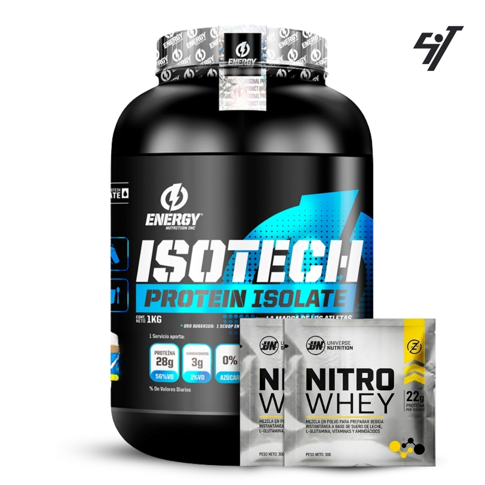 PROTEINA ENERGY NUTRITION ISOTECH 3KG CHOCOLATE - 1