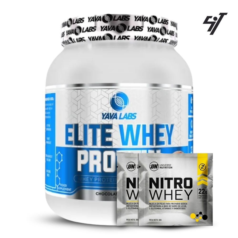 Proteína Yava Labs Elite Whey Protein 1kg Chocolate - 1