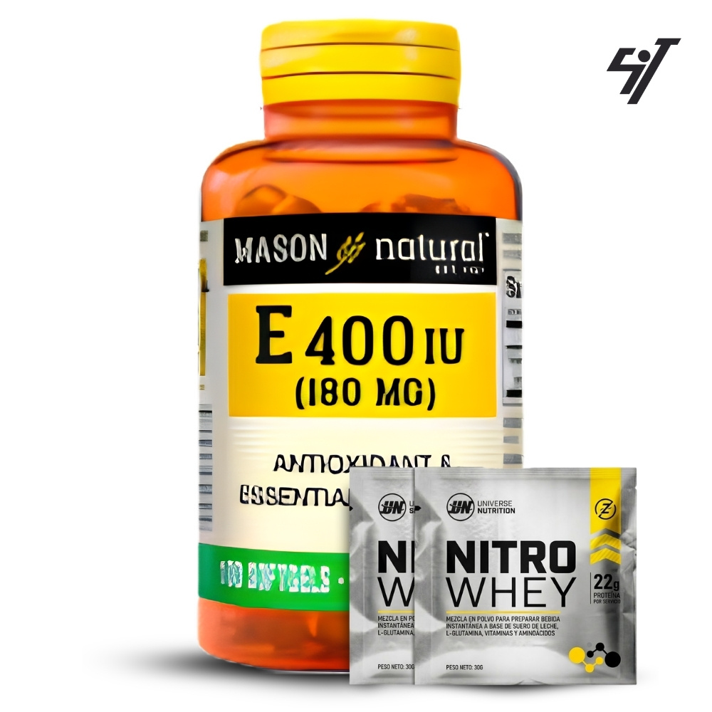 Vitamina Mason E 400 Iu (180 Mg) (100 Softg) - 1