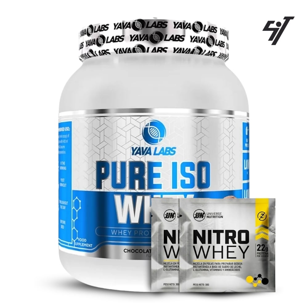 Proteína Yava Labs Iso Whey 1kg Chocolate - 1