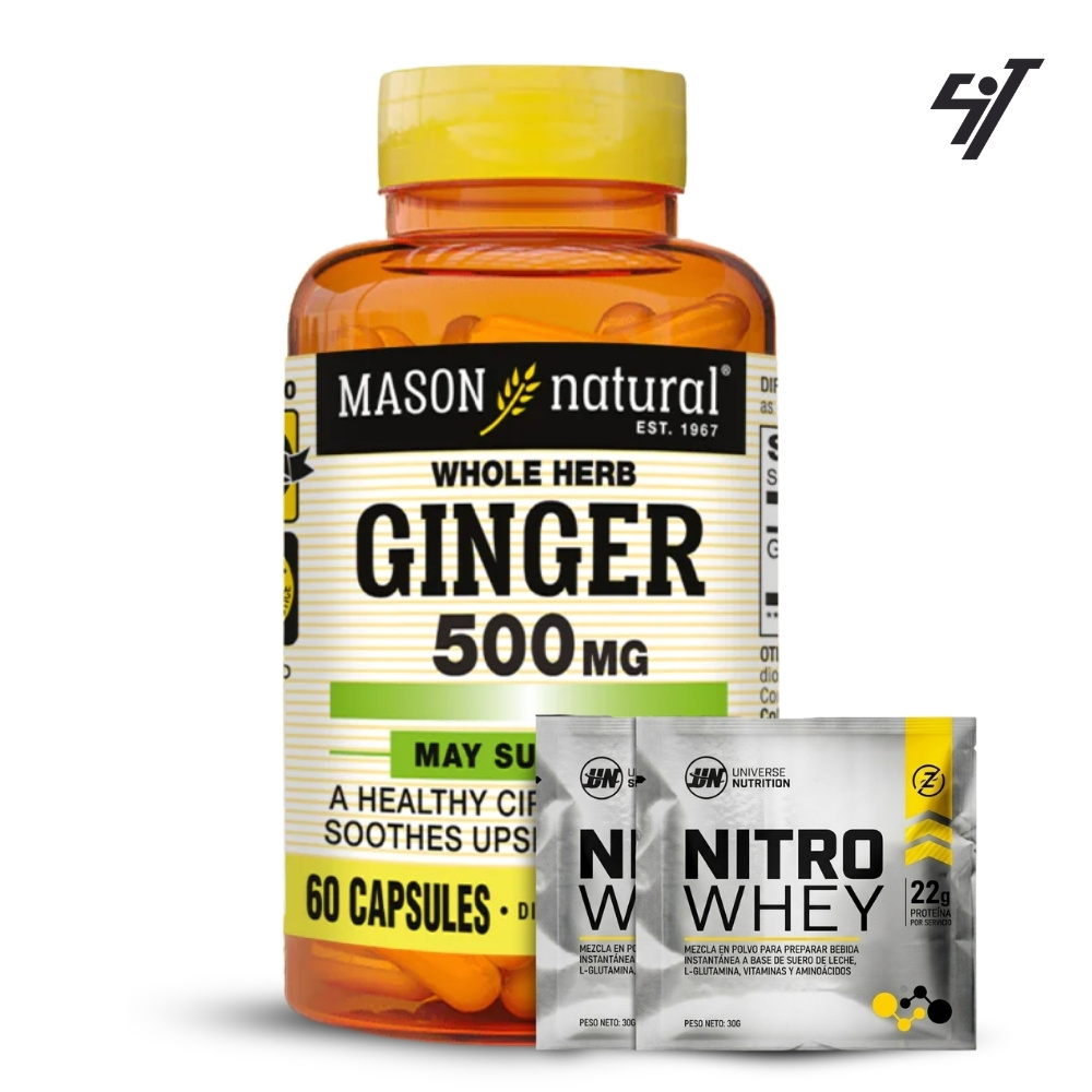 Vitamina Mason Ginger 500 Mg (60 Cap) - 1