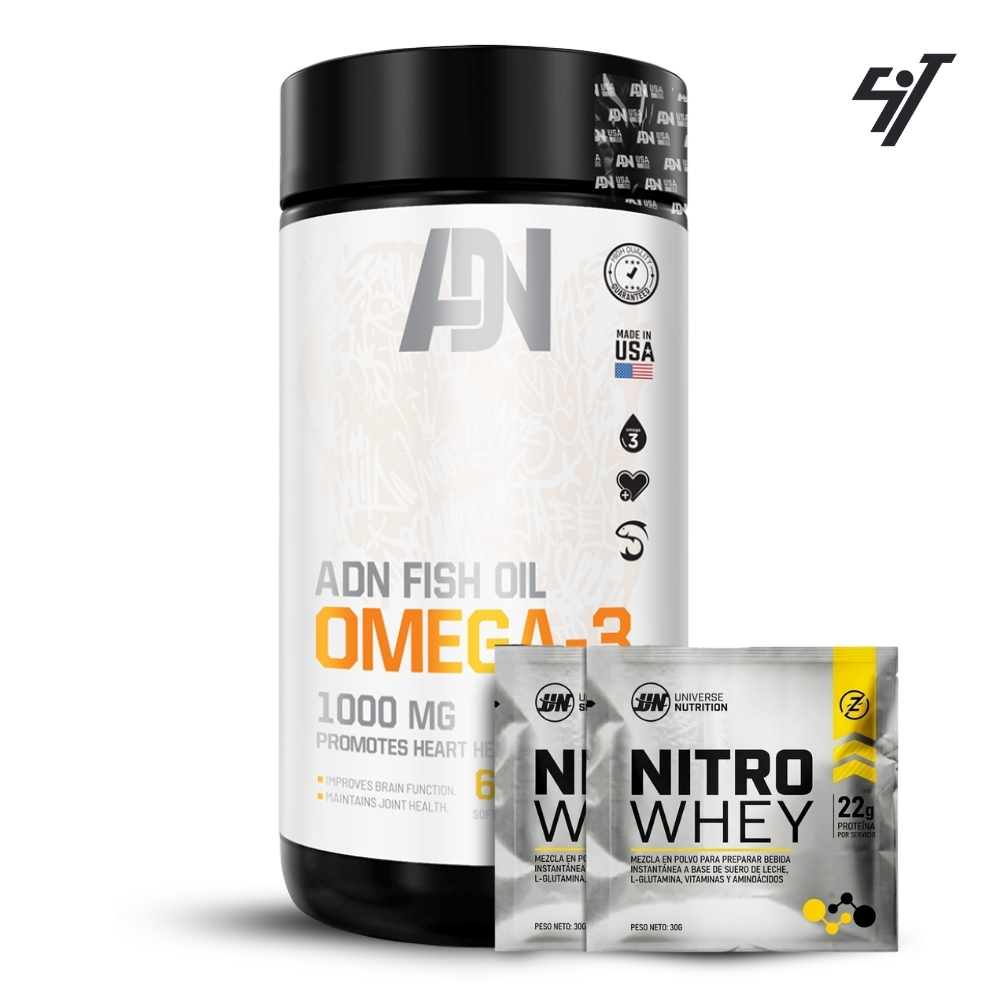 Fish Oil Omega 3 60 Cápsulas Universe Nutrition - 1