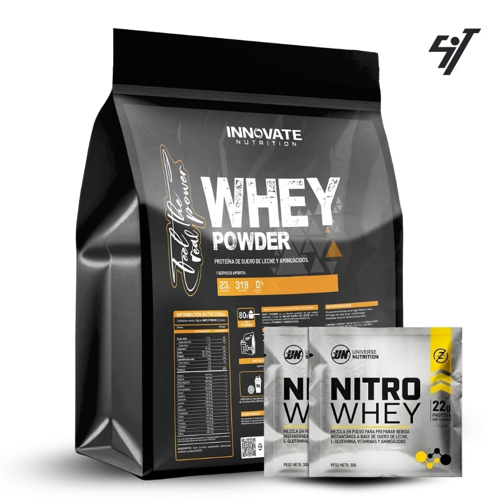 Proteína Whey Powder 3 kg Vainilla - 1