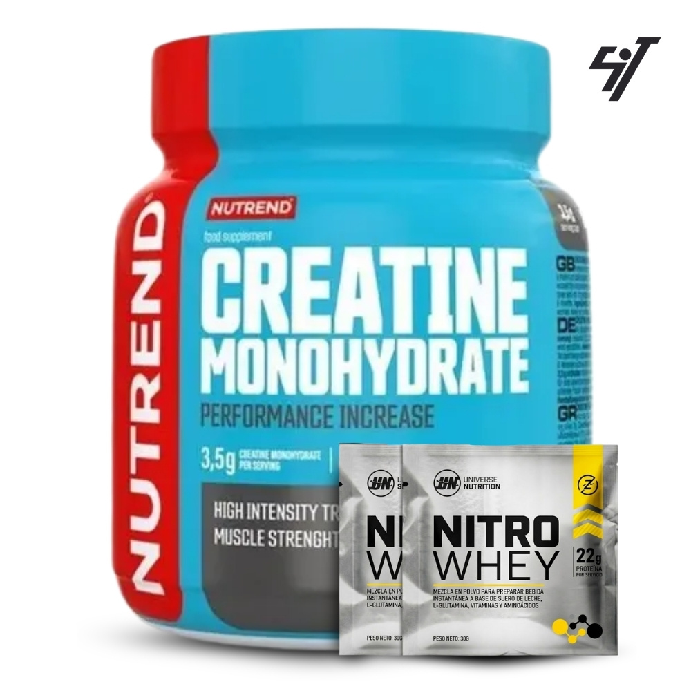 Creatina Monohidratada Nutrend 300gr - 1