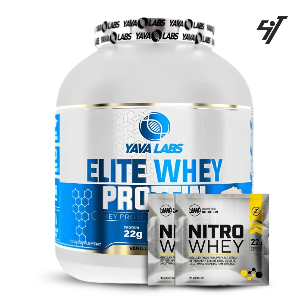 Proteína Yava Labs Elite Whey Protein 2kg Vainilla - 1
