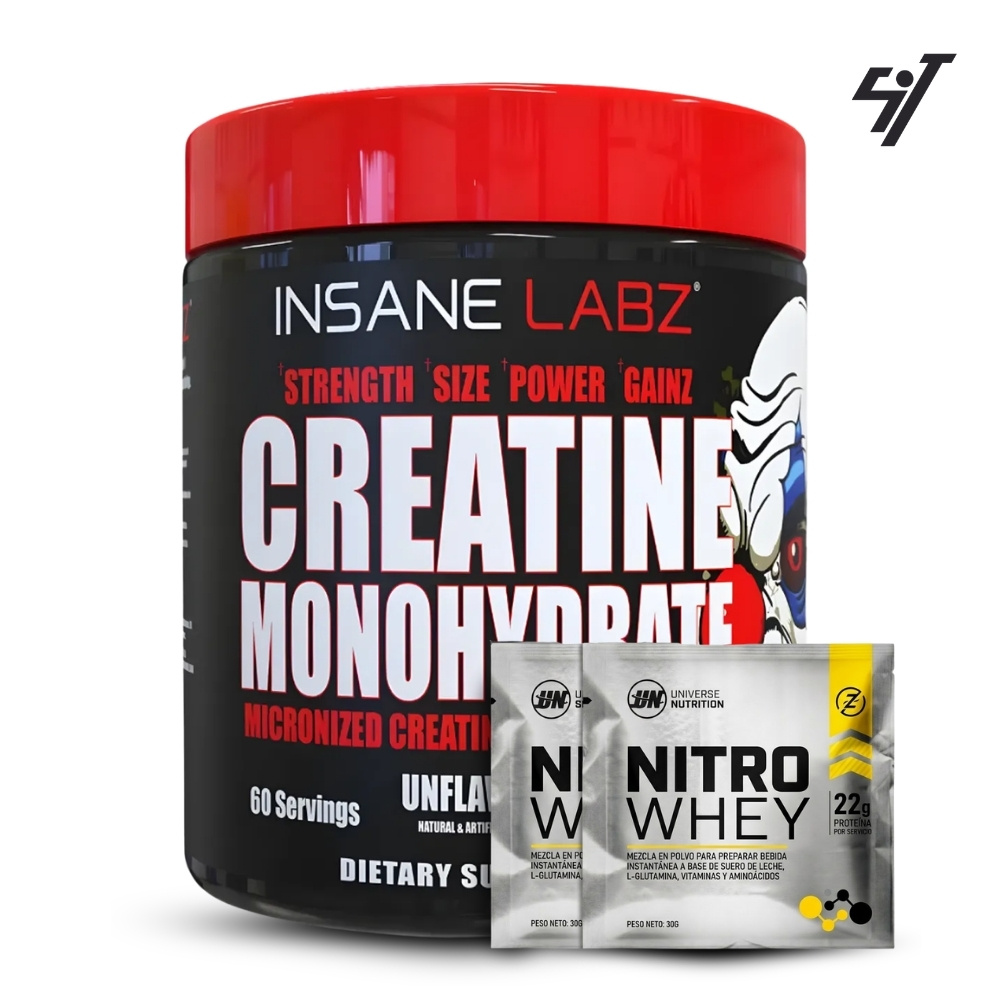 Cretina Monohidratada Insane Labz 300gr - 1