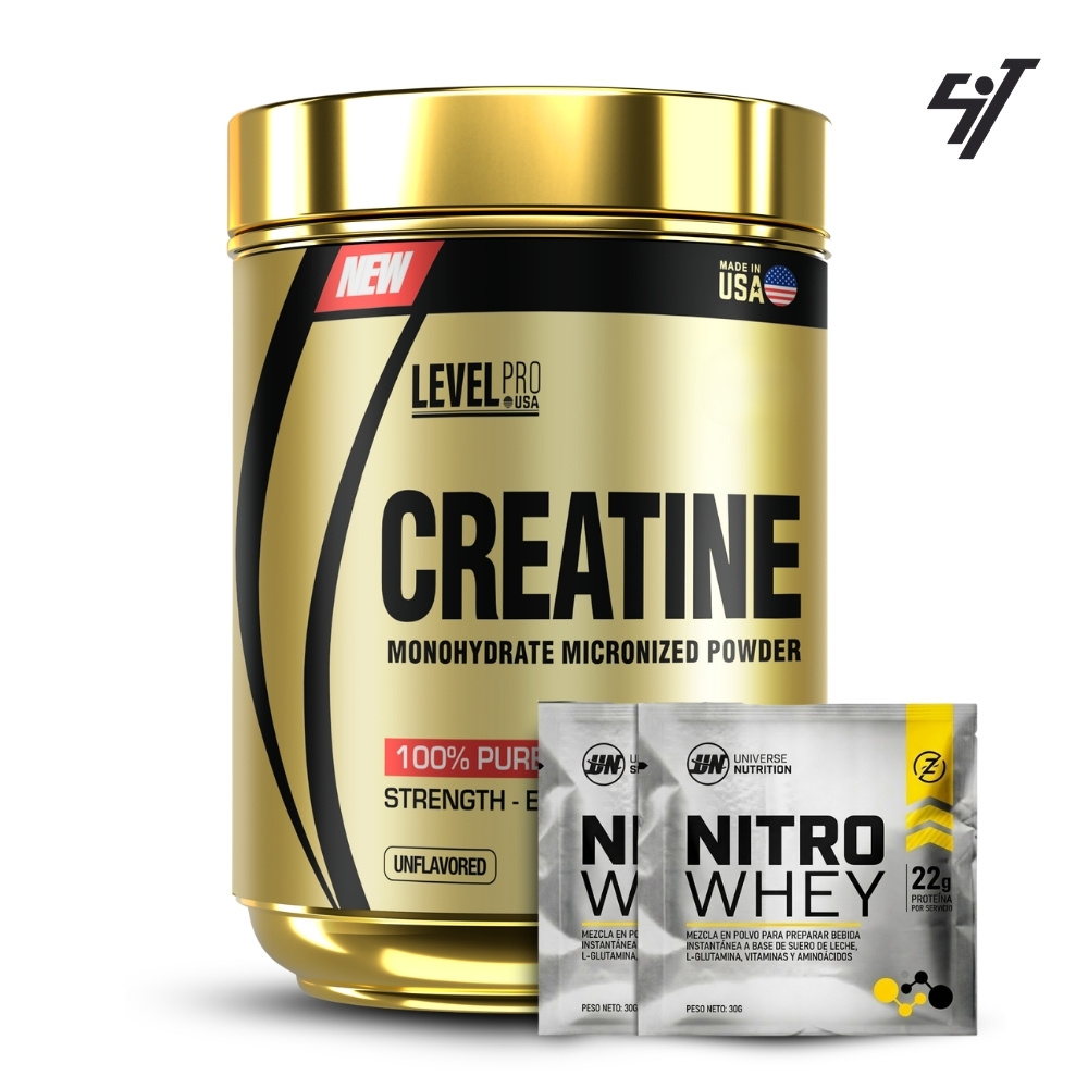 Creatina Monohidratada Level Pro 250Gr - 1