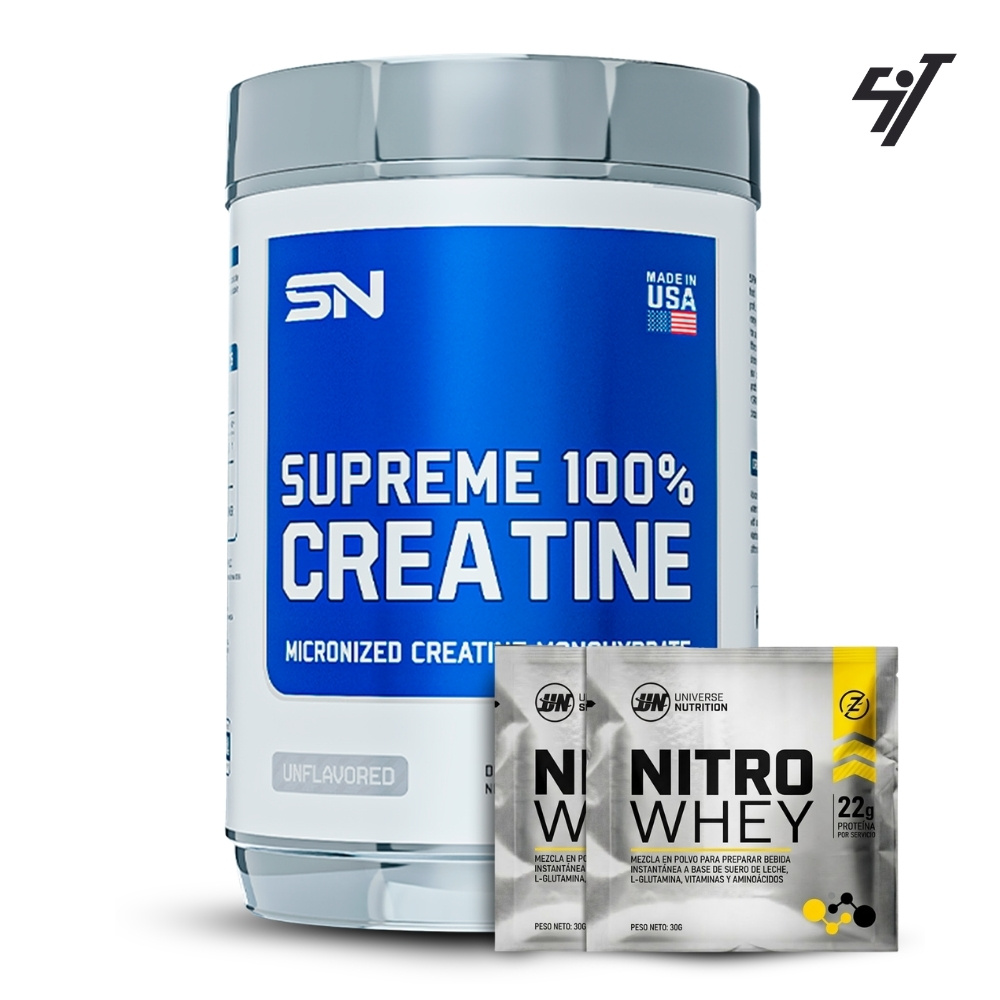 Creatina Monihidratada 500Gr Supreme Nutrition - 1