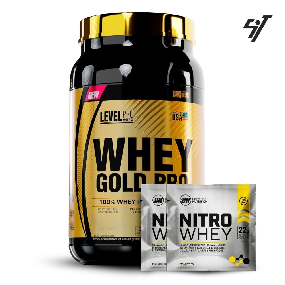 WHEY GOLD PRO 2.43LBS CHOCOLATE MILKSHAKE - 1