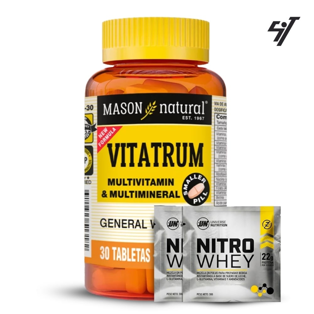 Vitamina Mason Vitatrum Multivitamin & Multimineral (30 Tab) - 1