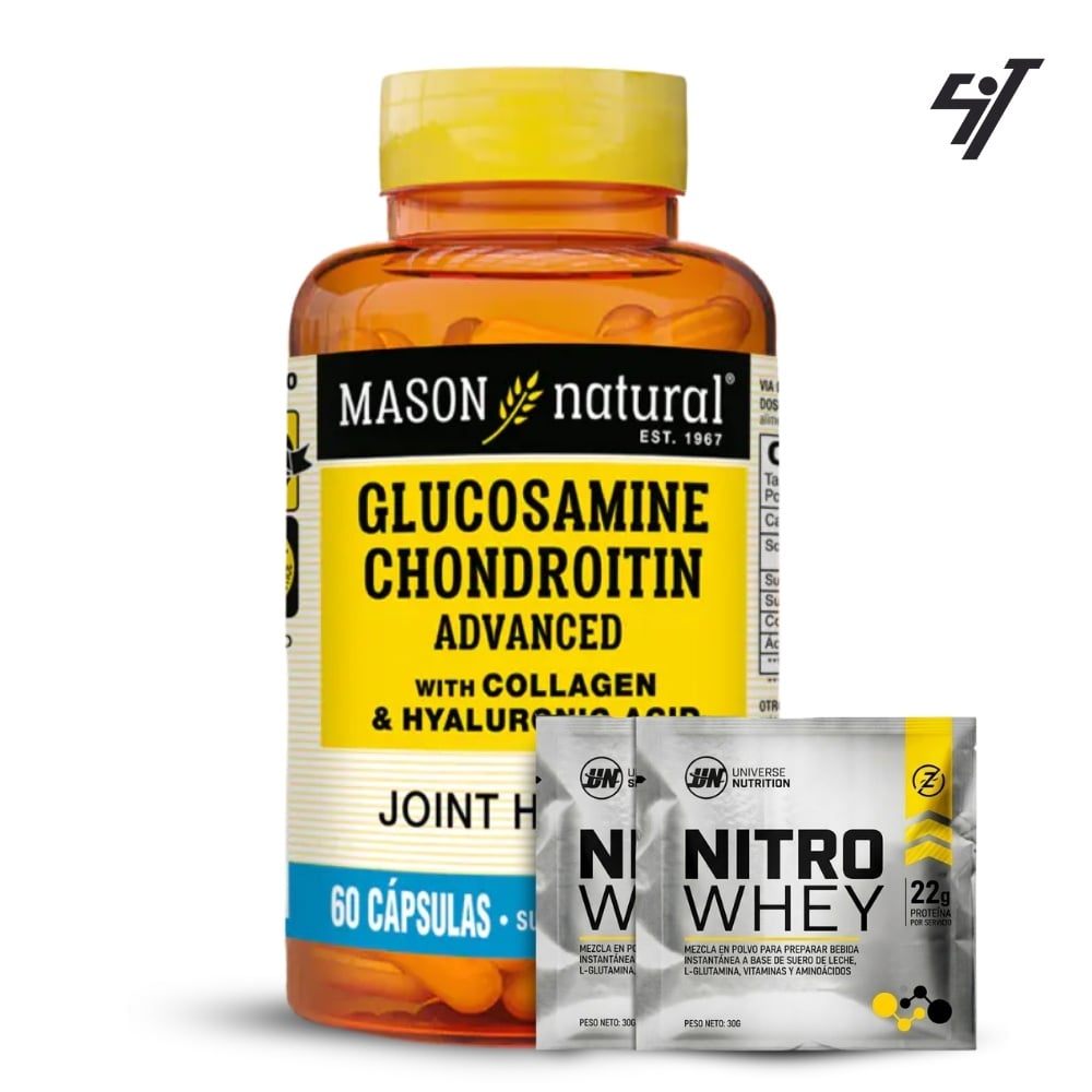 Glucosamine Chondroitin Collagen & Hyaluronic Acid (60 Cap) - 1