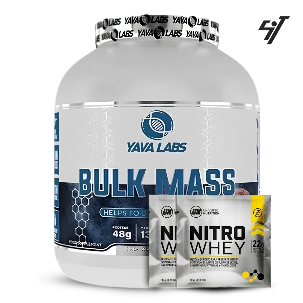 Mass Gainer Yaba Labs Bulk Mass 3 kg Chocolate - 1