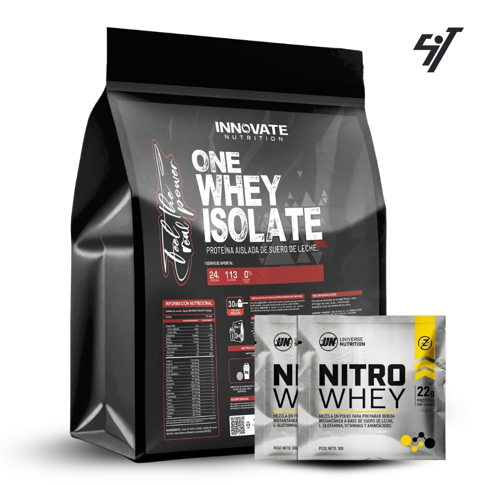 Proteína INN One Whey Isolate 5 kg Chocolate - 1