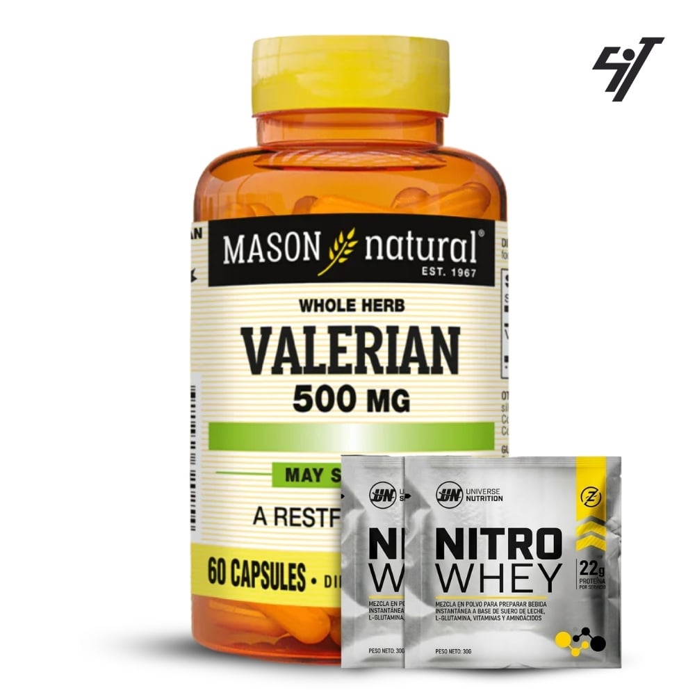Vitamina Mason Valerian 500 Mg (60 Cap) - 1