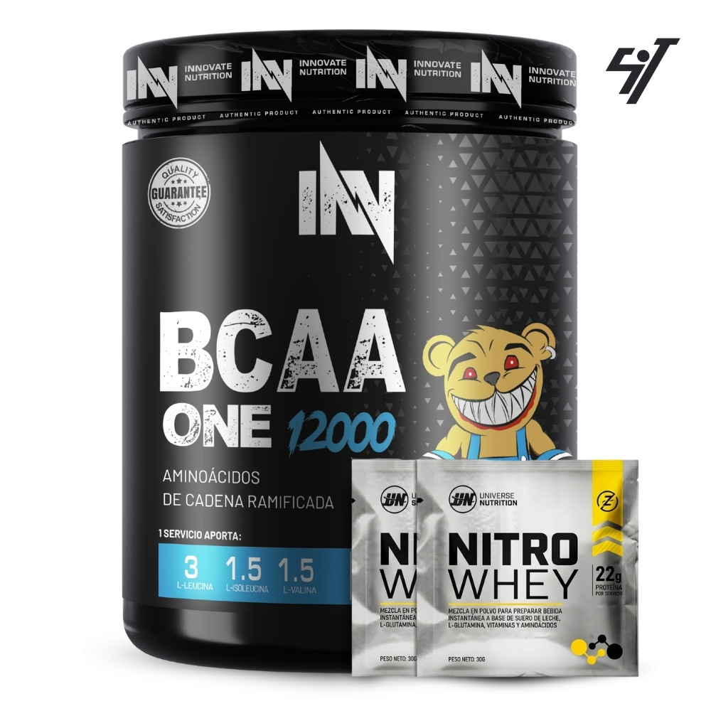Bcaa One 12000 500gr Innovation Nutrition Fruit Punch - 1
