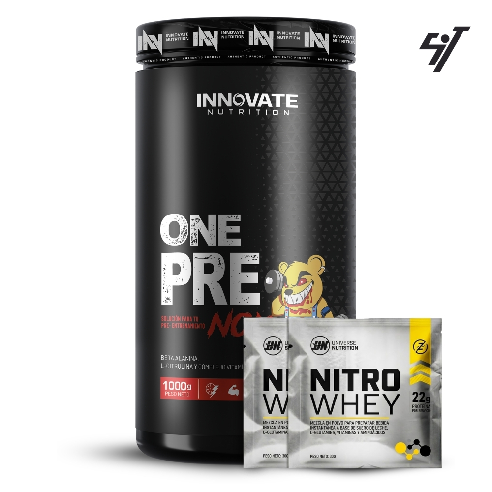 Pre Entreno One Pre Nox 1Kg Fuit Punch - 1