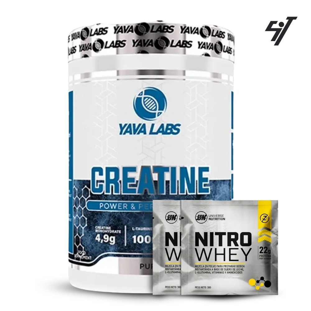 Creatina Monohidratada Yava Labs 1Kg - 1