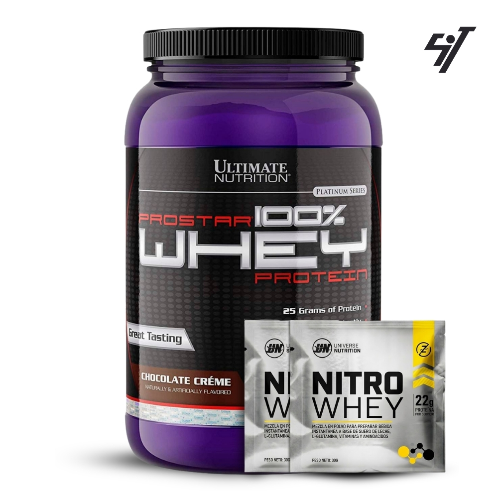 Prostar 100% Whey 2lb Chocolate - 1