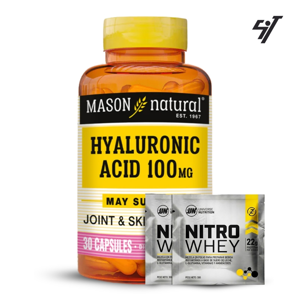 Vitamina Mason Hyaluronic Acid 100Mg (30 Cap) - 1