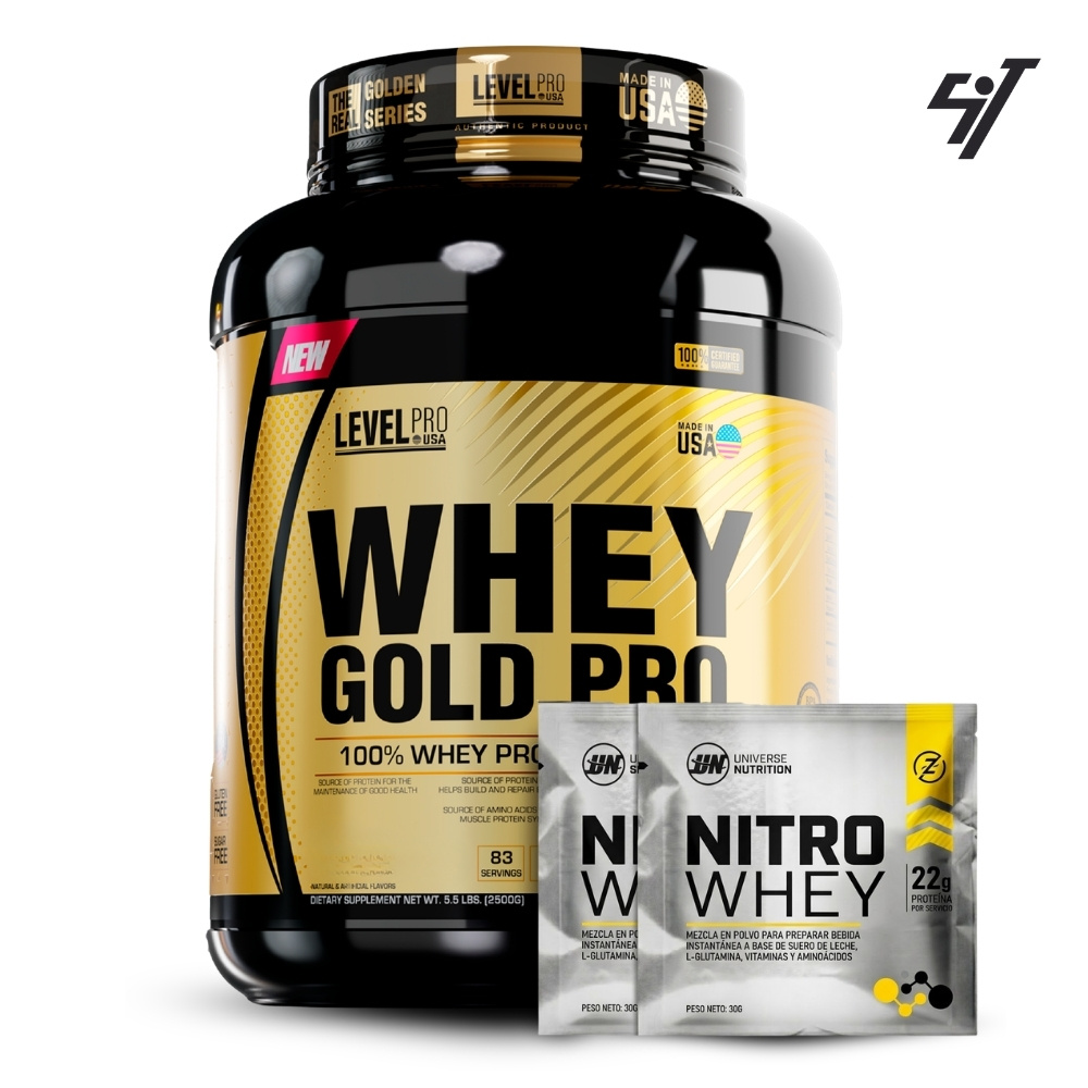 WHEY GOLD PRO 5.5LBS VAINILLA CREAM - 1