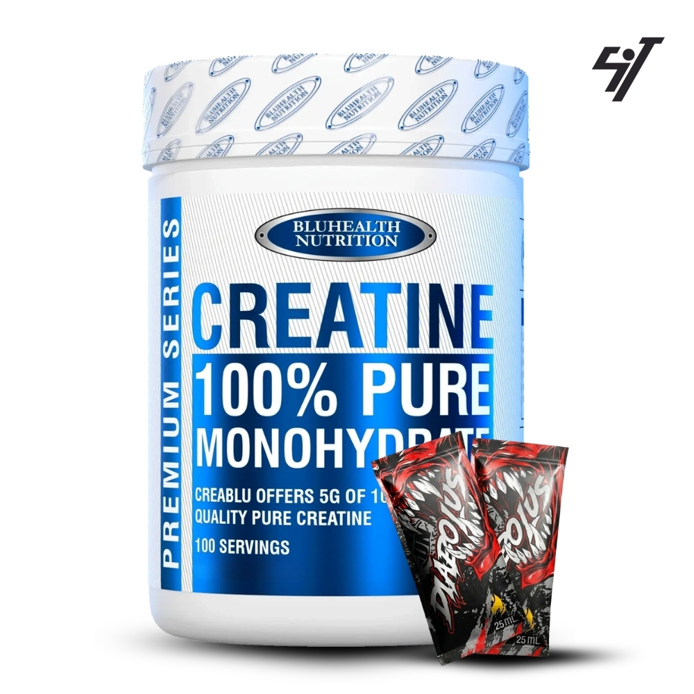 CREATINA 100% MONOHIDRATADA 300GR+SHAKER - 1