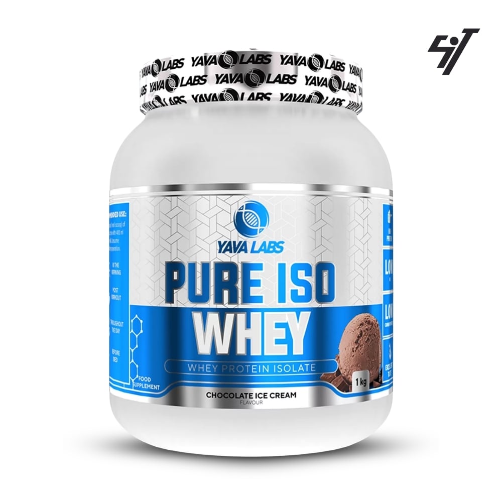 PROTEÍNA YAVA LABS ISO WHEY 1KG CHOCOLATE+SHAKER - 1