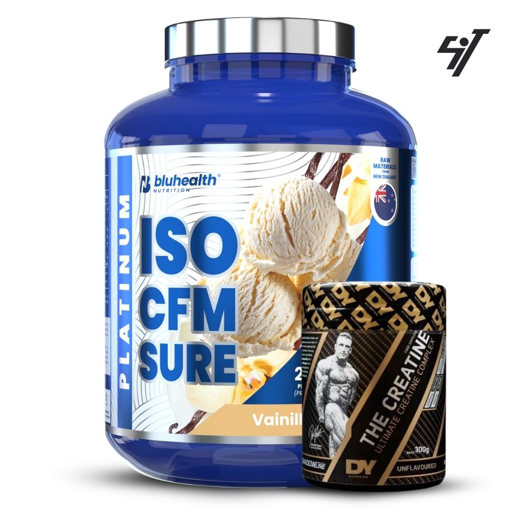 ISO CFM SURE PLATINUM 5LB VAINILLA+CREATINA 300GR - 1
