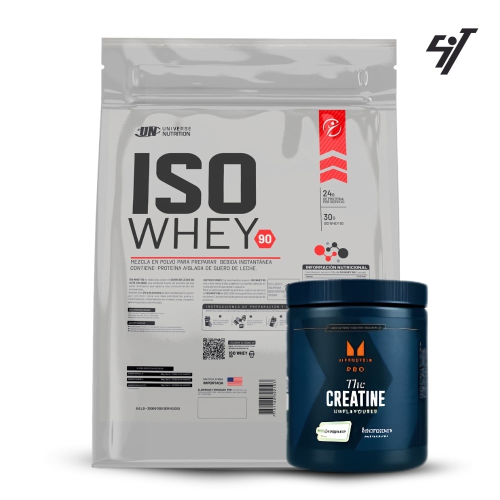 ISO WHEY 90 5 KG COOKIES+CREATINA CREAPURE MYPROTEIN 500GR - 1
