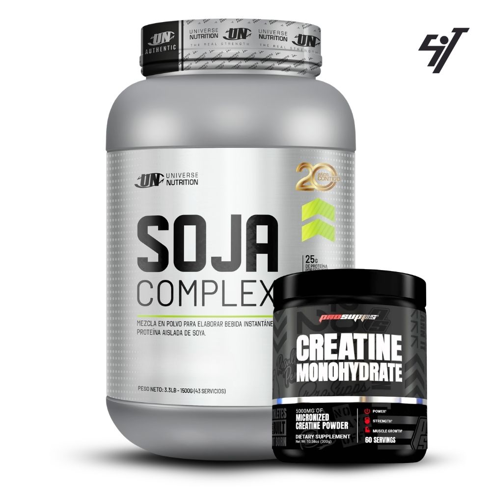 SOJA COMPLEX 1.5 KG COOKIES+CREATINA PROSUPPS 300GR - 1