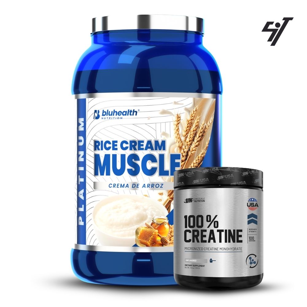 CREMA DE ARROZ PLATINUM 1.2KG HONEY CRUNCH+CREATINA UN 250GR - 1