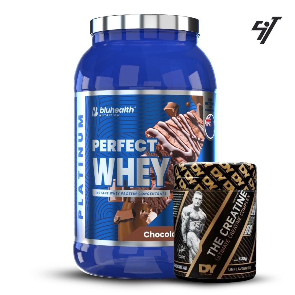 PERFECT WHEY PLATINUM 2LB CHOCOLATE+CREATINA 300GR - 1