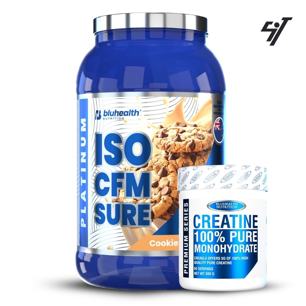 ISO CFM SURE PLATINUM 2LB CINNAMON+CREATINA BLUHEALTH 300GR - 1