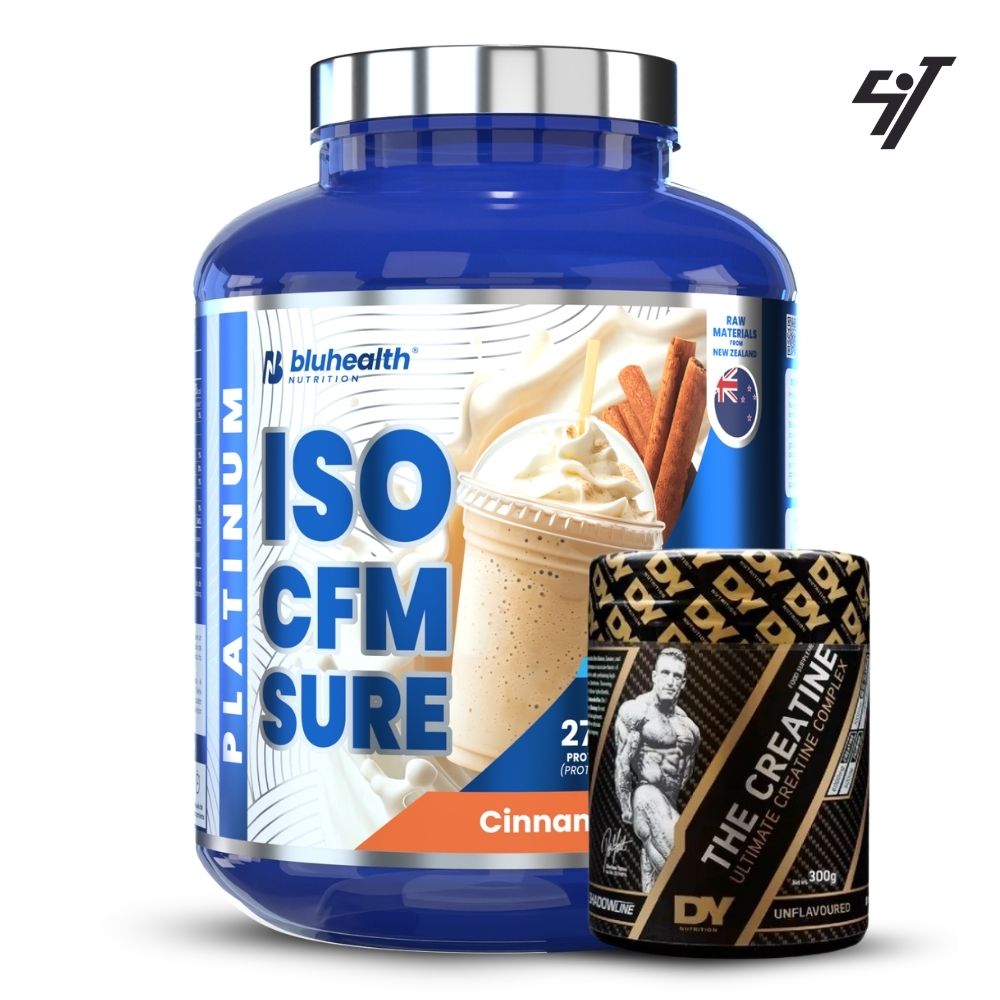 ISO CFM SURE PLATINUM 5LB CINNAMON+CREATINA 300GR - 1