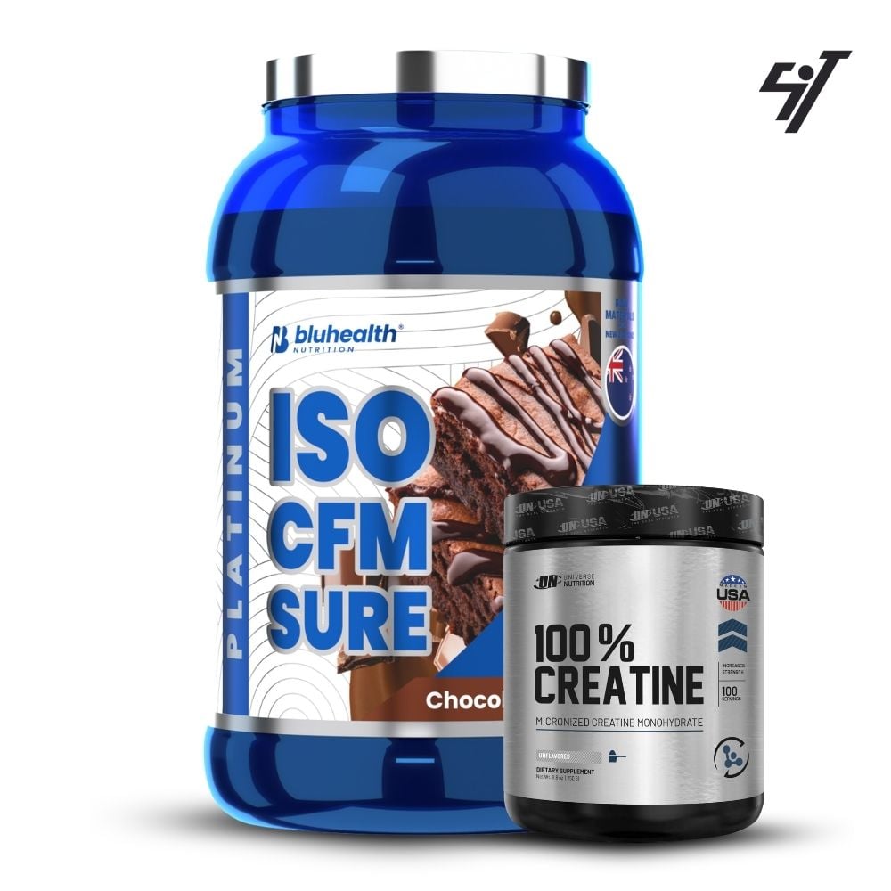 ISO CFM SURE PLATINUM 2LB CHOCOLATE+CREATINA UN 250GR - 1