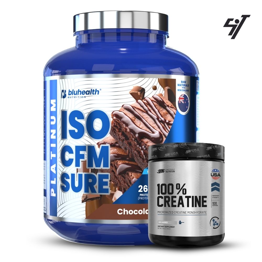 ISO CFM SURE PLATINUM 5LB CHOCOLATE+CREATINA UN 250GR - 1