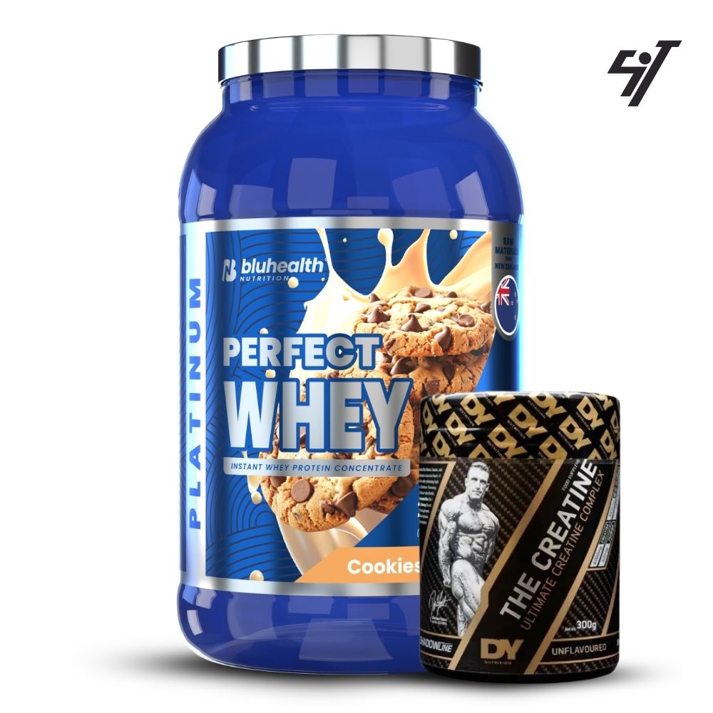 PERFECT WHEY PLATINUM 2LB COOKIES+CREATINA 300GR - 1