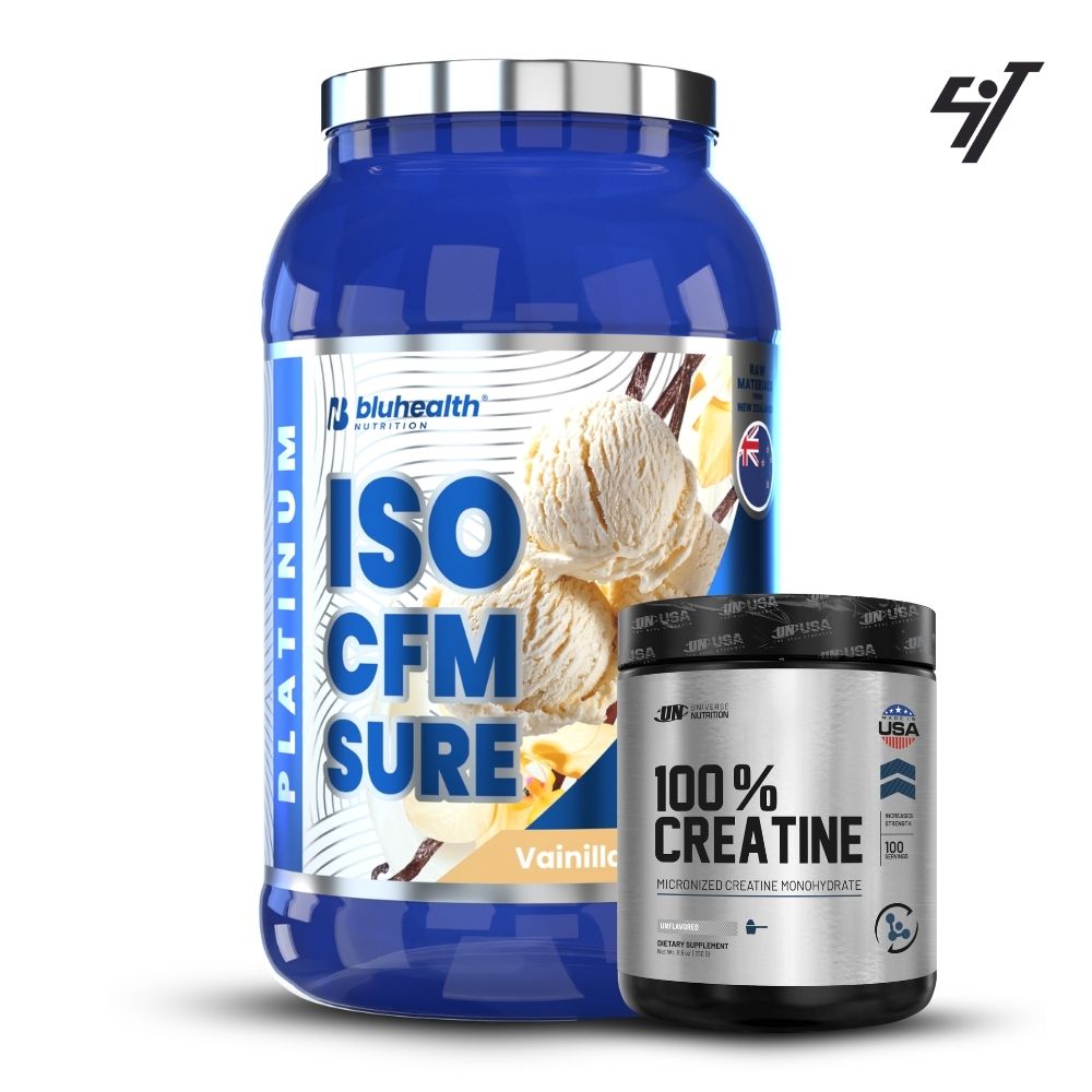 ISO CFM SURE PLATINUM 2LB VAINILLA+CREATINA UN 250GR - 1