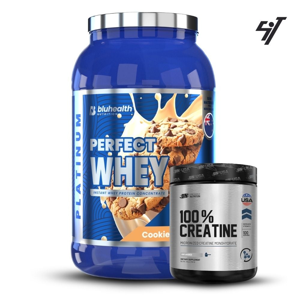PERFECT WHEY PLATINUM 2LB COOKIES+CREATINA UN 250GR - 1