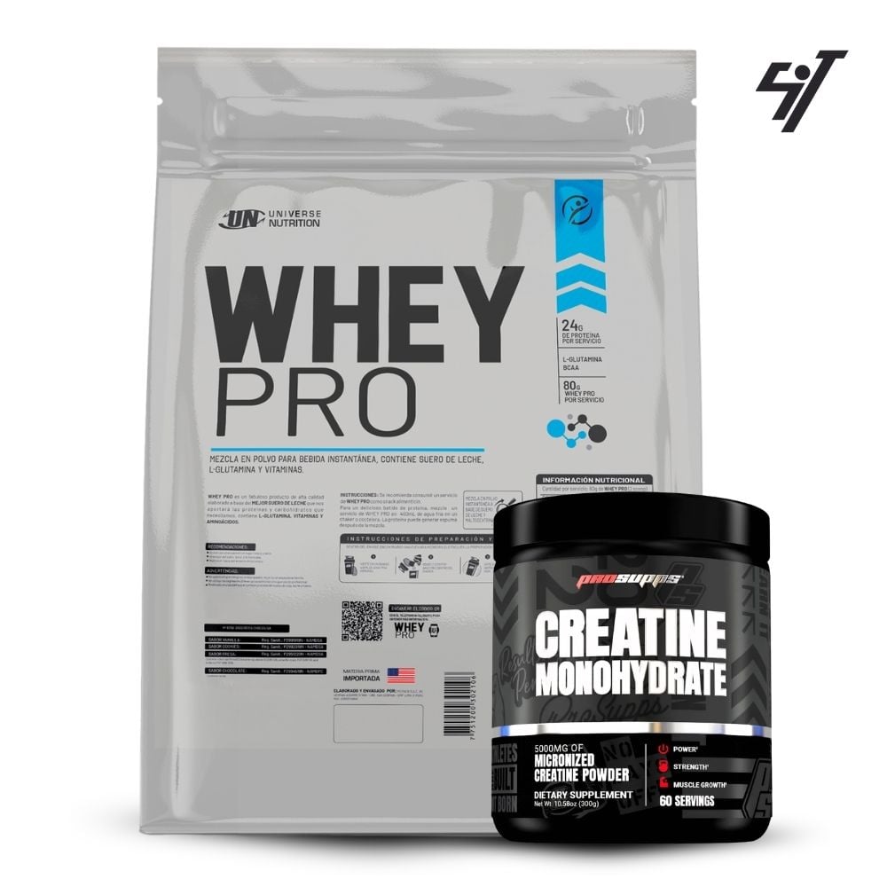 WHEY PRO 5KG COOKIES+CREATINA PROSUPPS 300GR - 1